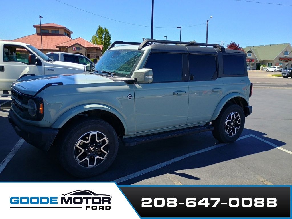 Cactus 2024 Ford Bronco Outer Banks 4-Door 4WD SUV / Crossover Four-Wheel Drive Automatic