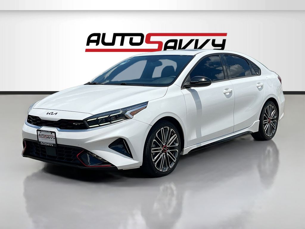 2022 Kia Forte GT White at North Houston Mitsubishi