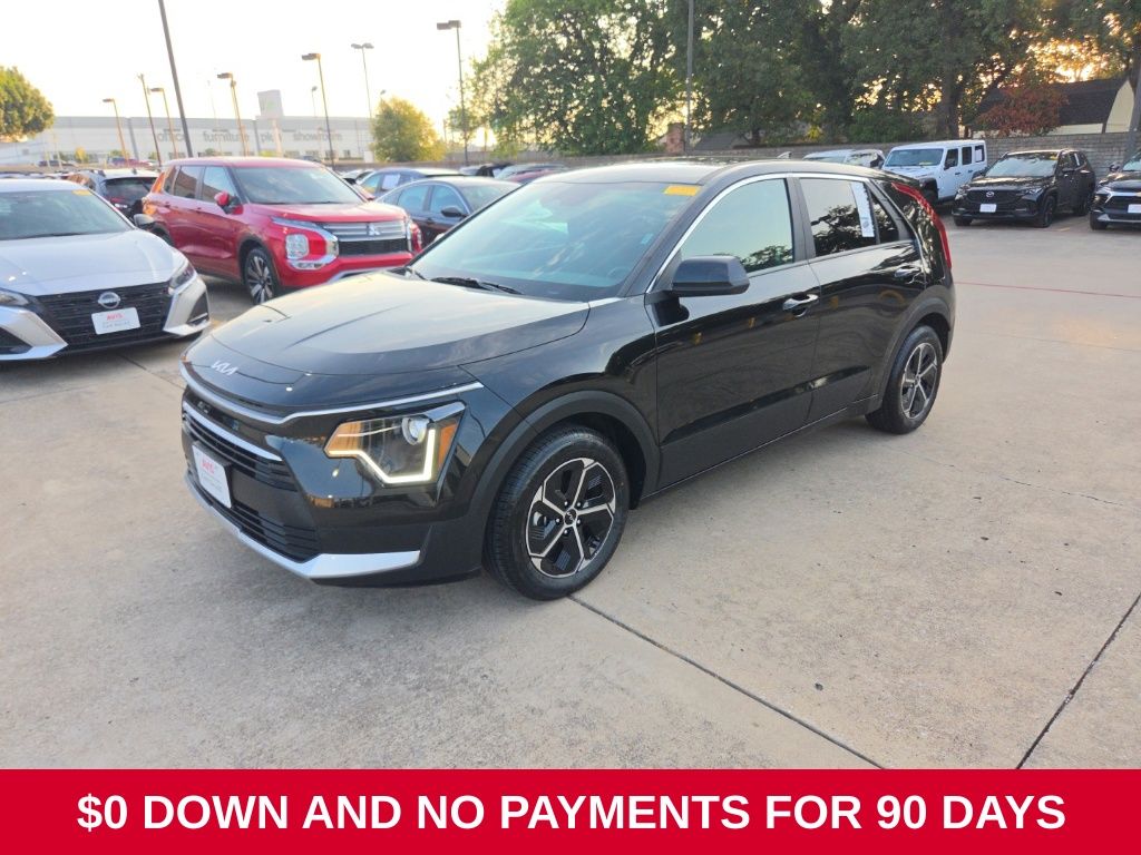 Aurora Black 2025 Kia Niro SUV / Crossover Front-Wheel Drive 6-Speed Dual Clutch