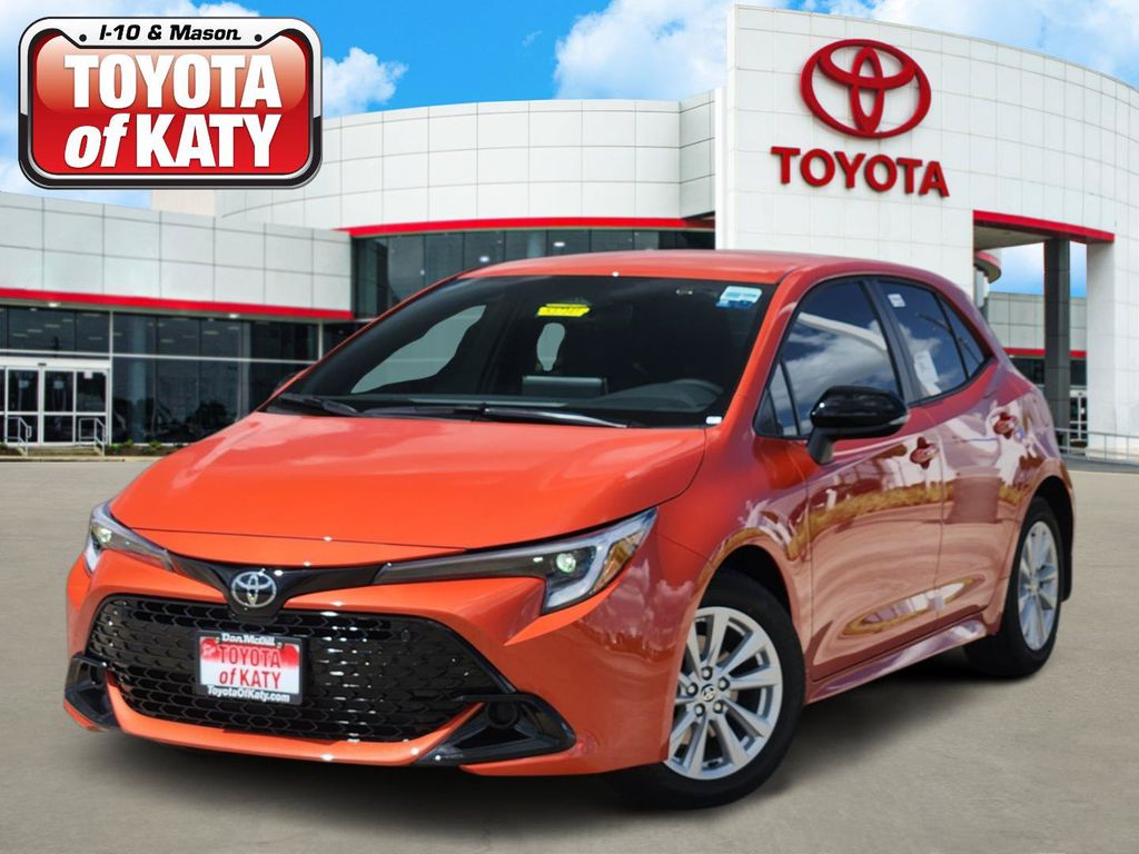 Inferno Red 2026 Toyota Corolla Hatchback Hatchback Front-Wheel Drive Continuously Variable Transmission