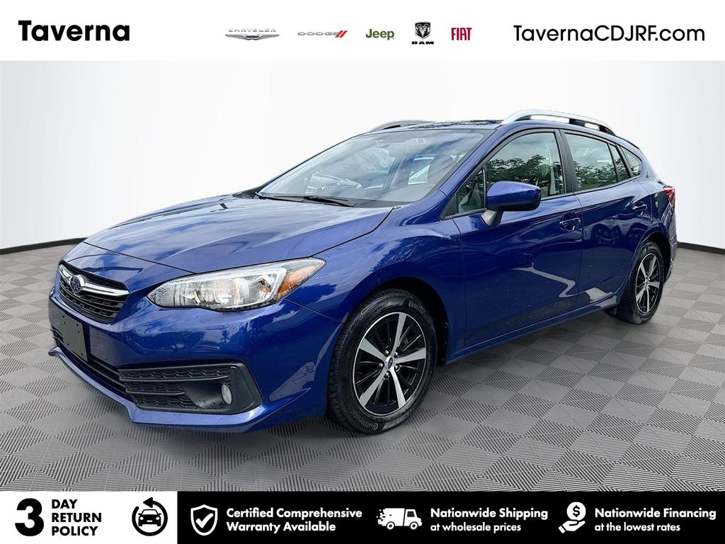 Sapphire Blue Pearl 2023 Subaru Impreza Wagon All-Wheel Drive Continuously Variable Transmission