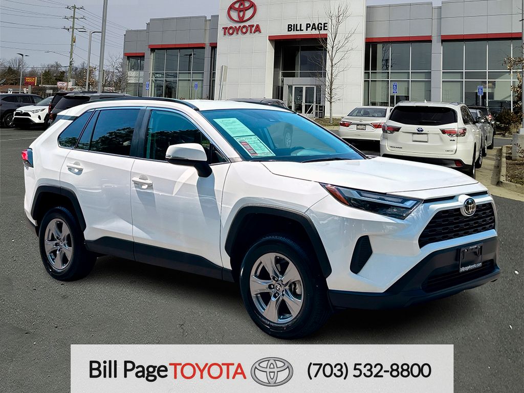 Ice Cap 2025 Toyota RAV4 XLE AWD SUV / Crossover All-Wheel Drive 8-Speed Automatic