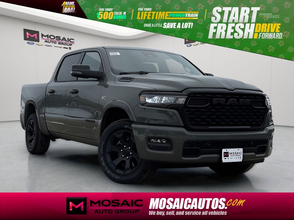 Canyon Lake 2026 RAM 1500 Big Horn Crew Cab 4WD Pickup Truck Four-Wheel Drive 8-Speed Automatic