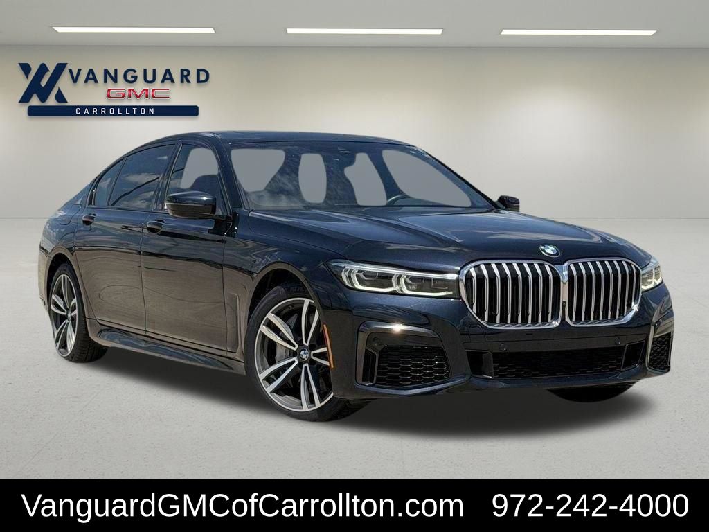 Carbon Black Metallic 2022 BMW 7 Series Sedan All-Wheel Drive Automatic