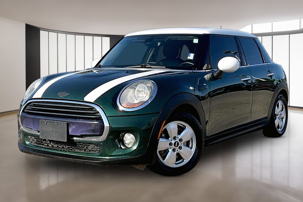 British Racing Green Metallic 2017 MINI Cooper Hatchback Front-Wheel Drive 6-Speed Manual