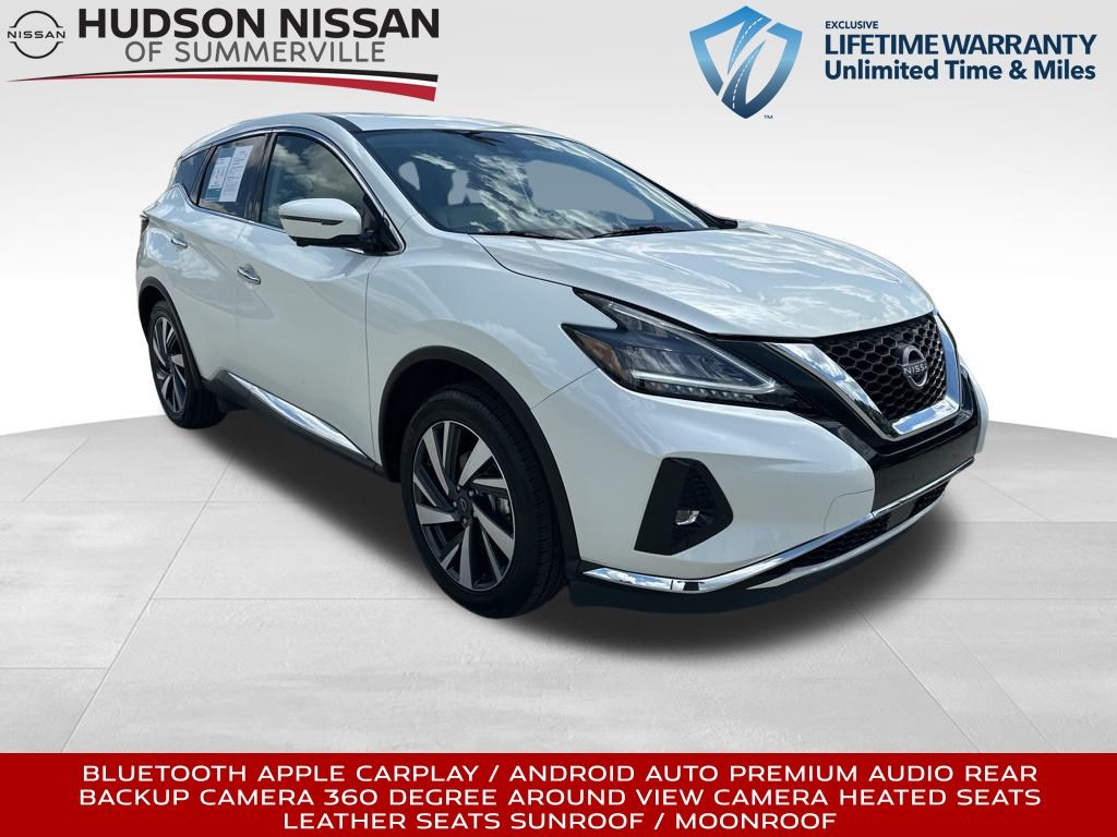2023 Pearl White Tricoat Nissan Murano SL SUV