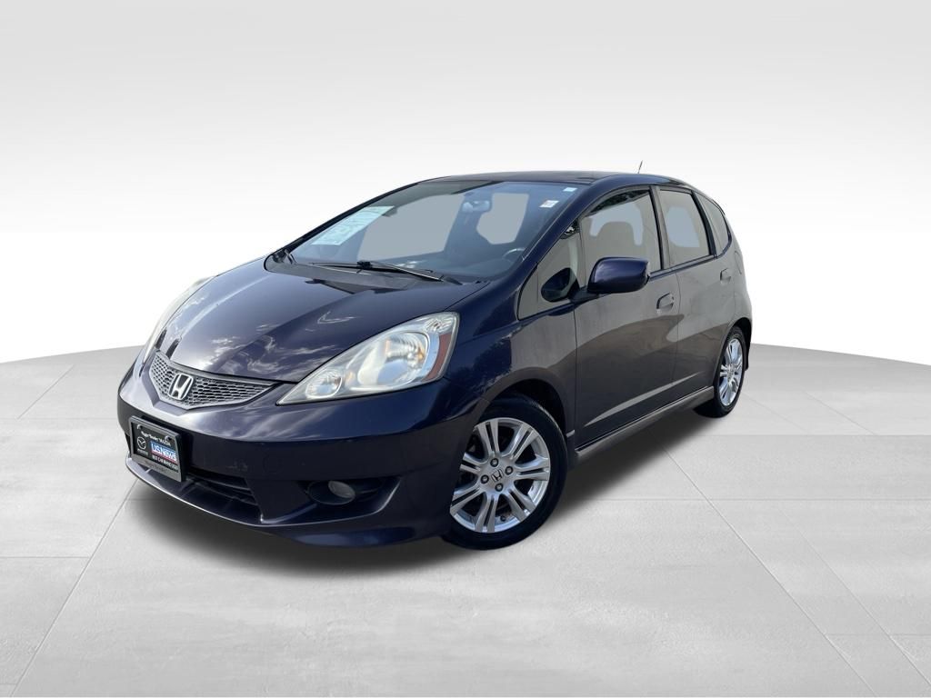 Blue Sensation Pearl 2010 Honda Fit Hatchback Front-Wheel Drive 5-Speed Automatic