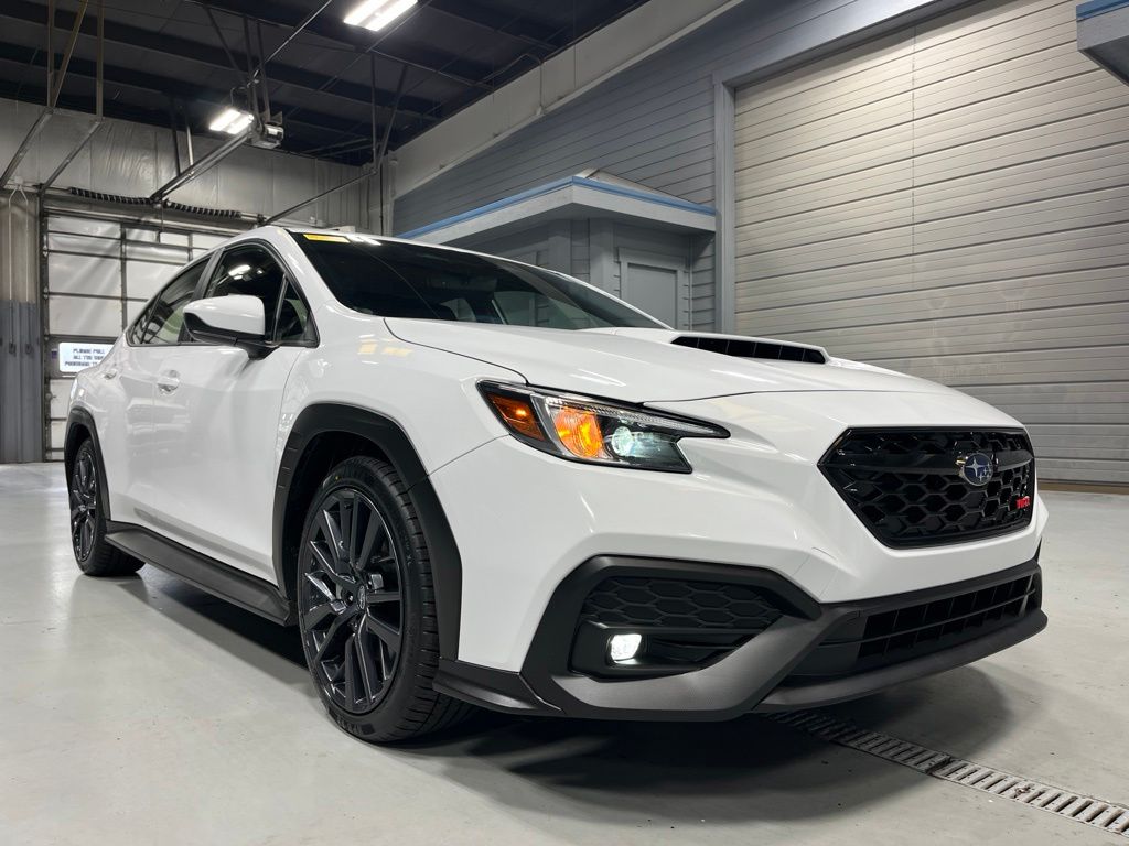 Ceramic White 2025 Subaru WRX Sedan All-Wheel Drive 6-Speed Manual