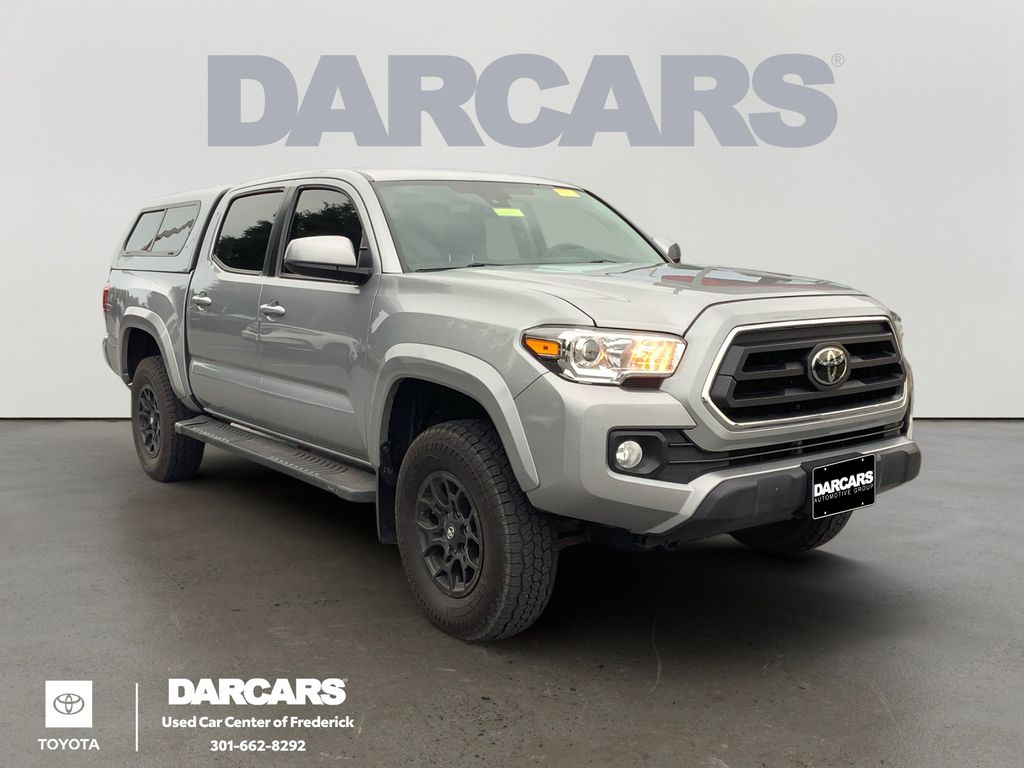 Silver Sky Metallic 2020 Toyota Tacoma Pickup Truck Four-Wheel Drive 6-Speed Automatic