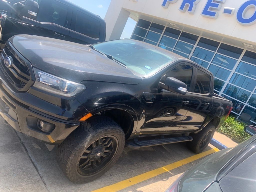 Shadow Black 2020 Ford Ranger Pickup Truck Four-Wheel Drive Automatic