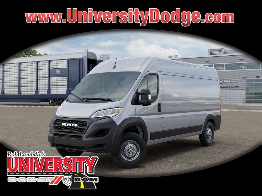 Bright Silver Metallic Clearcoat 2026 RAM ProMaster Van 9-Speed Automatic