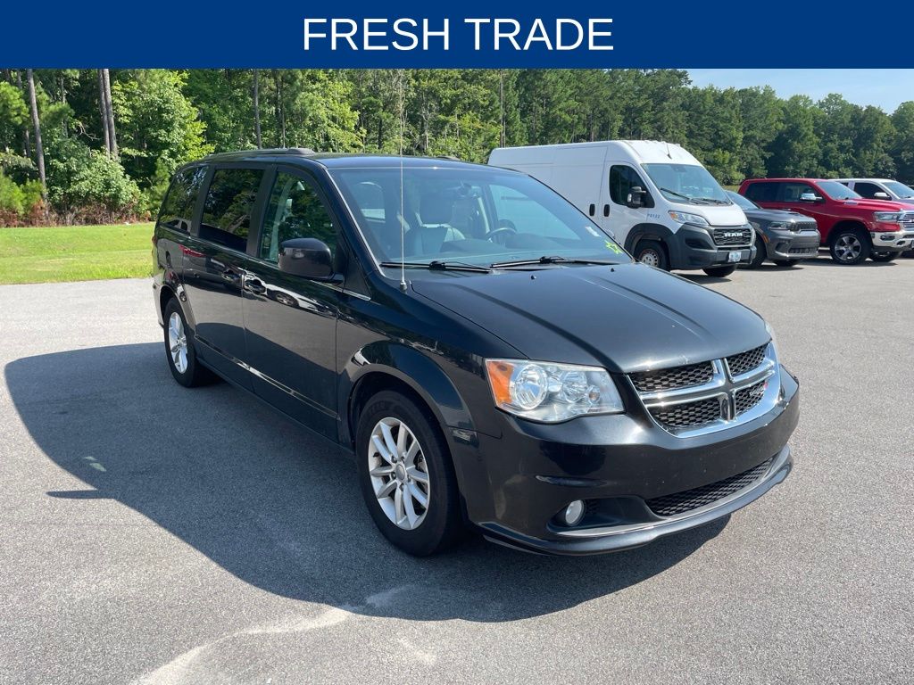 Brilliant Black Crystal Pearlcoat 2018 Dodge Grand Caravan Minivan Front-Wheel Drive 6-Speed Automatic