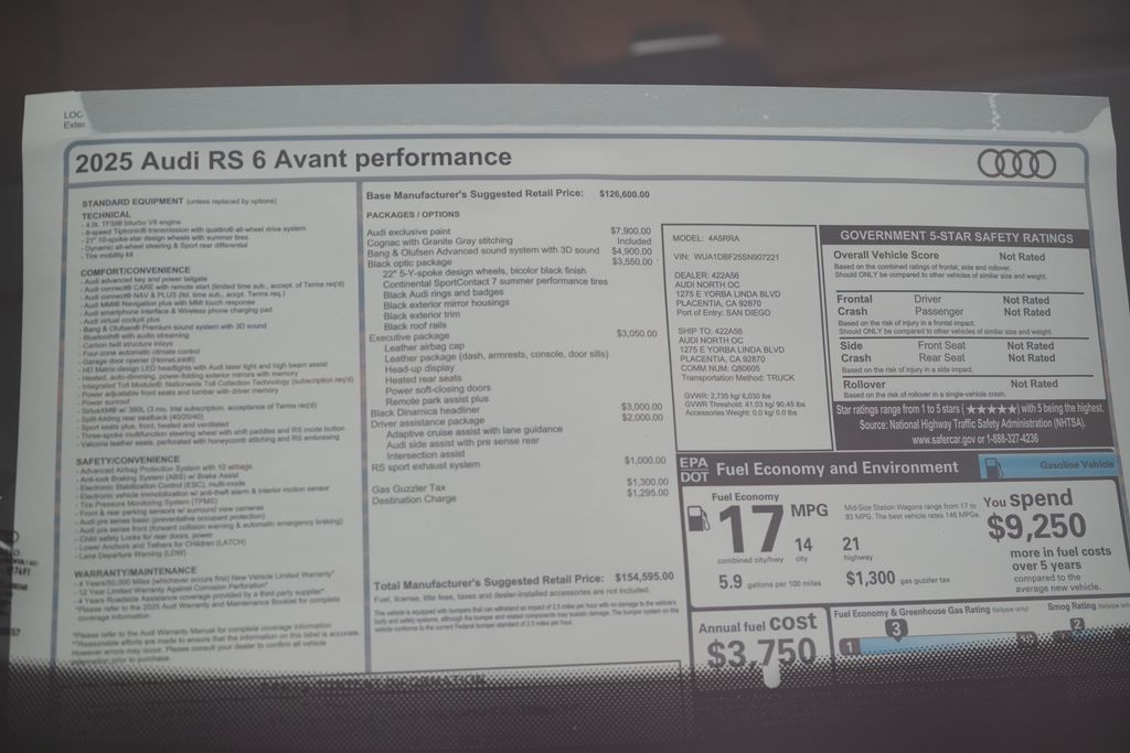 Thumbnail: 2025 Audi RS 6 - 20
