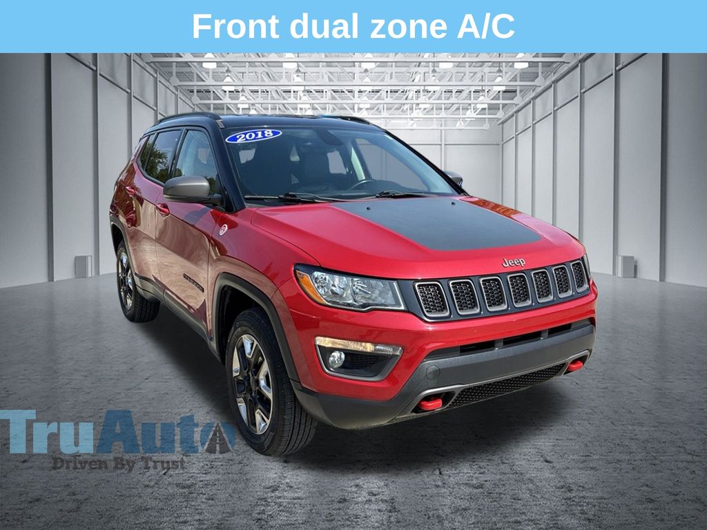 Red Line 2018 Jeep Compass SUV / Crossover Four-Wheel Drive 9-Speed Automatic