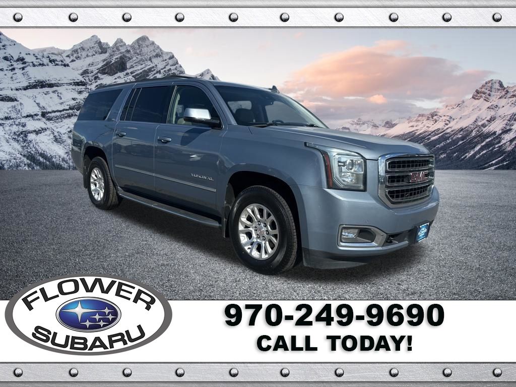 Light Steel Gray Metallic 2016 GMC Yukon XL SLT 4WD SUV / Crossover Four-Wheel Drive 6-Speed Automatic Overdrive