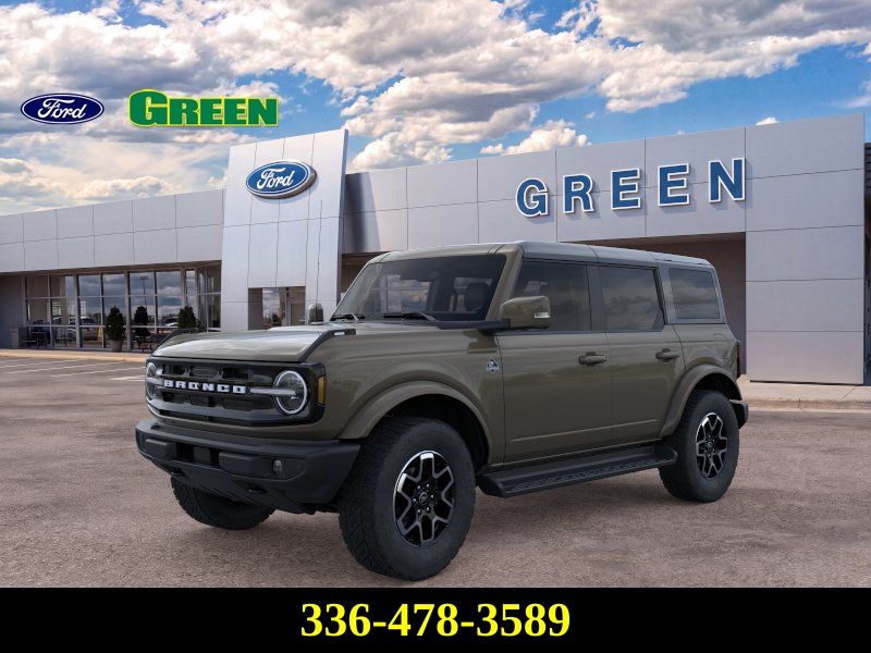 Marsh Gray 2025 Ford Bronco SUV / Crossover Four-Wheel Drive Automatic