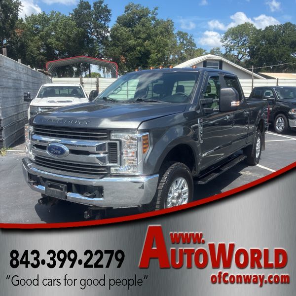 Gray (Magnetic) 2019 Ford F-250 Super Duty Pickup Truck Four-Wheel Drive 6-Speed Automatic