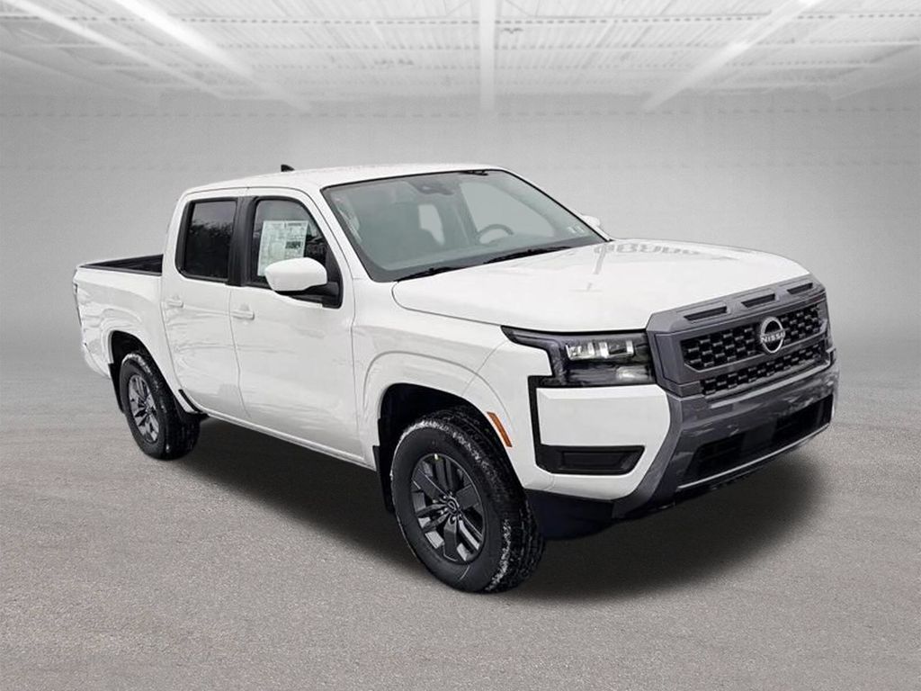 2026 Nissan Frontier SV White at John Sisson Motors