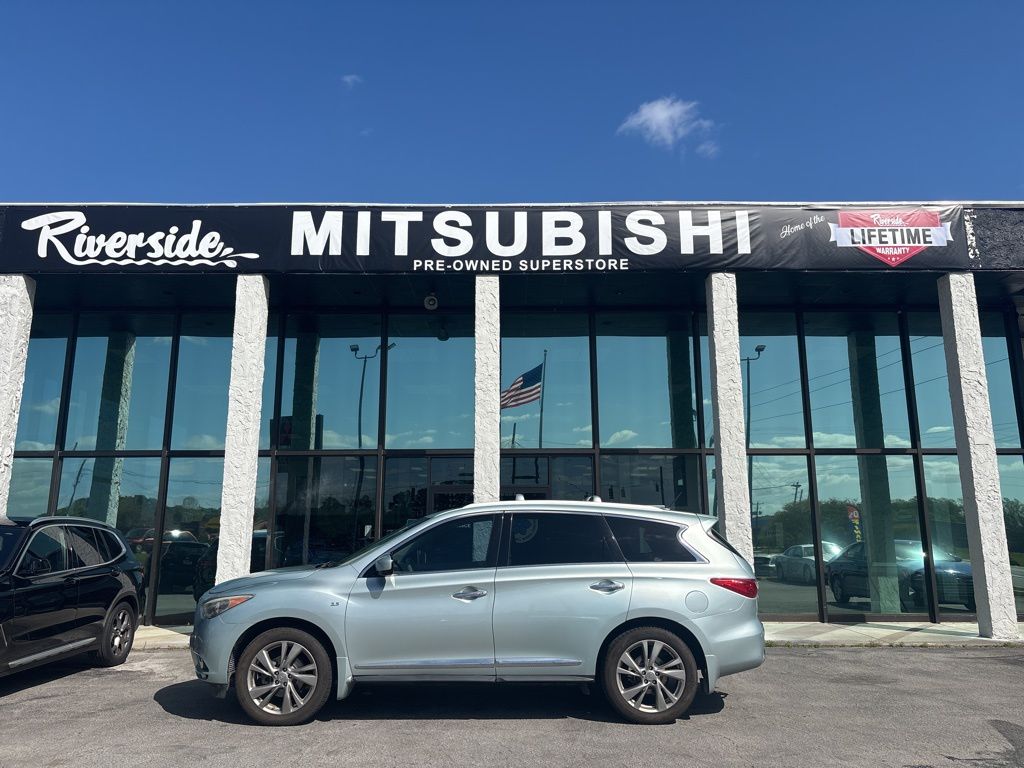 Glacial Silver 2014 INFINITI QX60 AWD SUV / Crossover All-Wheel Drive Continuously Variable Transmission