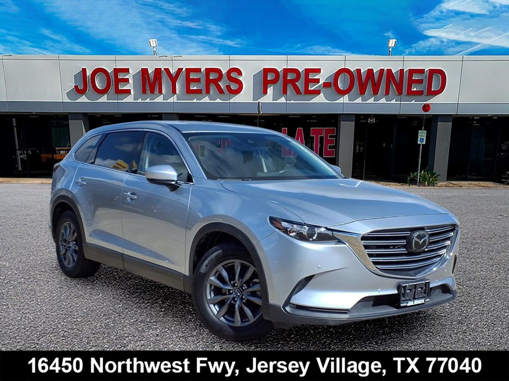 2022 Mazda CX-9 Touring Silver at DeMontrond Mazda