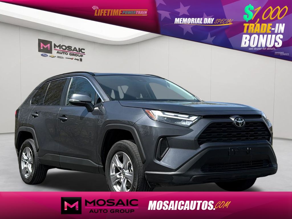Magnetic Gray Metallic 2025 Toyota RAV4 XLE AWD SUV / Crossover All-Wheel Drive 8-Speed Automatic