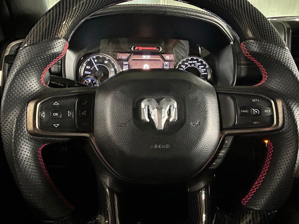 Used 2022 Granite Crystal Metallic Clearcoat Ram Rebel image 21