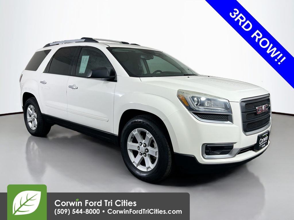 White Diamond Tricoat 2015 GMC Acadia SUV / Crossover All-Wheel Drive 6-Speed Automatic