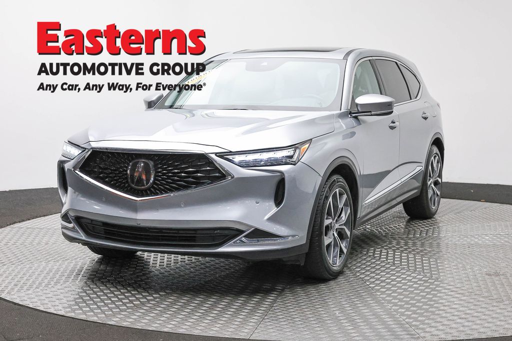 Gray 2023 Acura MDX SUV / Crossover All-Wheel Drive Automatic