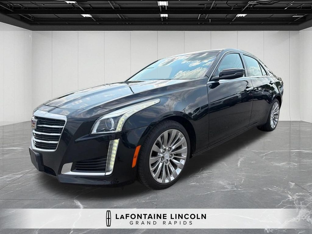 Black Raven 2015 Cadillac CTS Sedan All-Wheel Drive 6-Speed Automatic