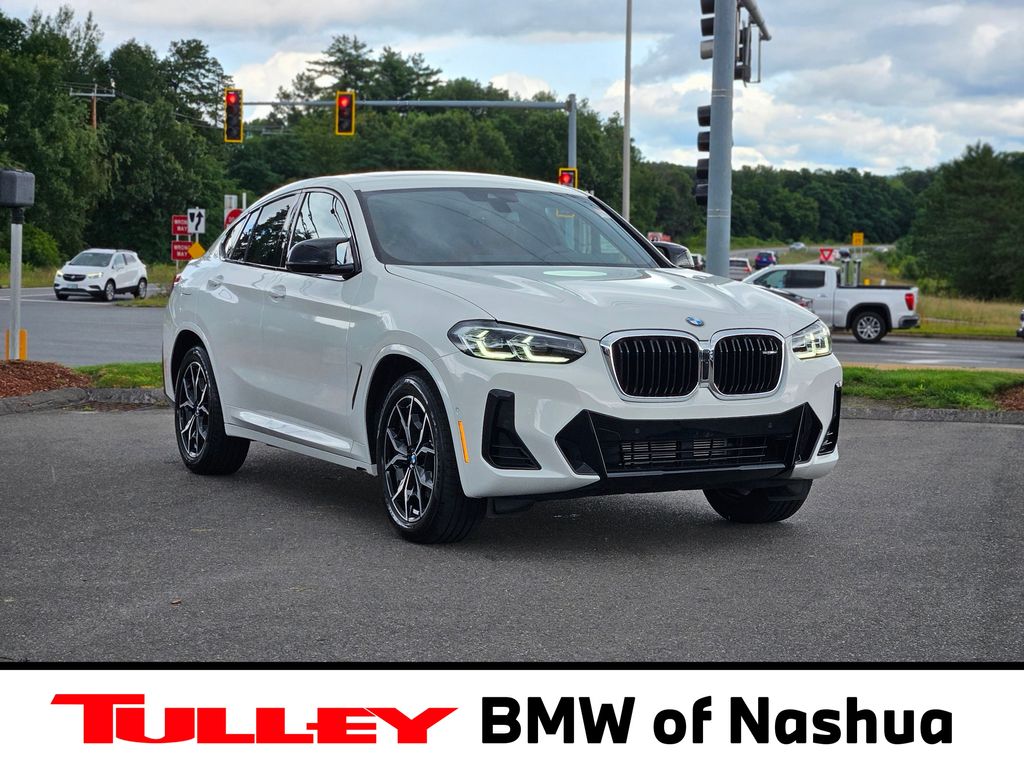 Alpine White 2025 BMW X4 SUV / Crossover All-Wheel Drive 8-Speed Automatic