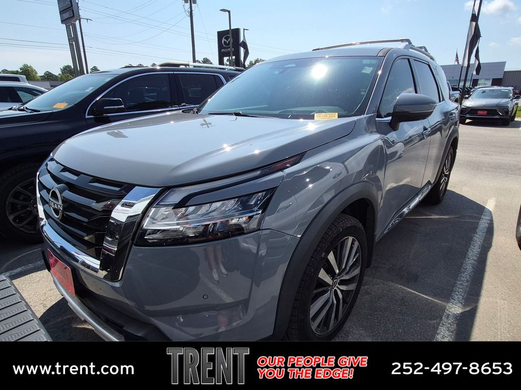 Boulder Gray Pearl 2022 Nissan Pathfinder SUV / Crossover Front-Wheel Drive 9-Speed Automatic