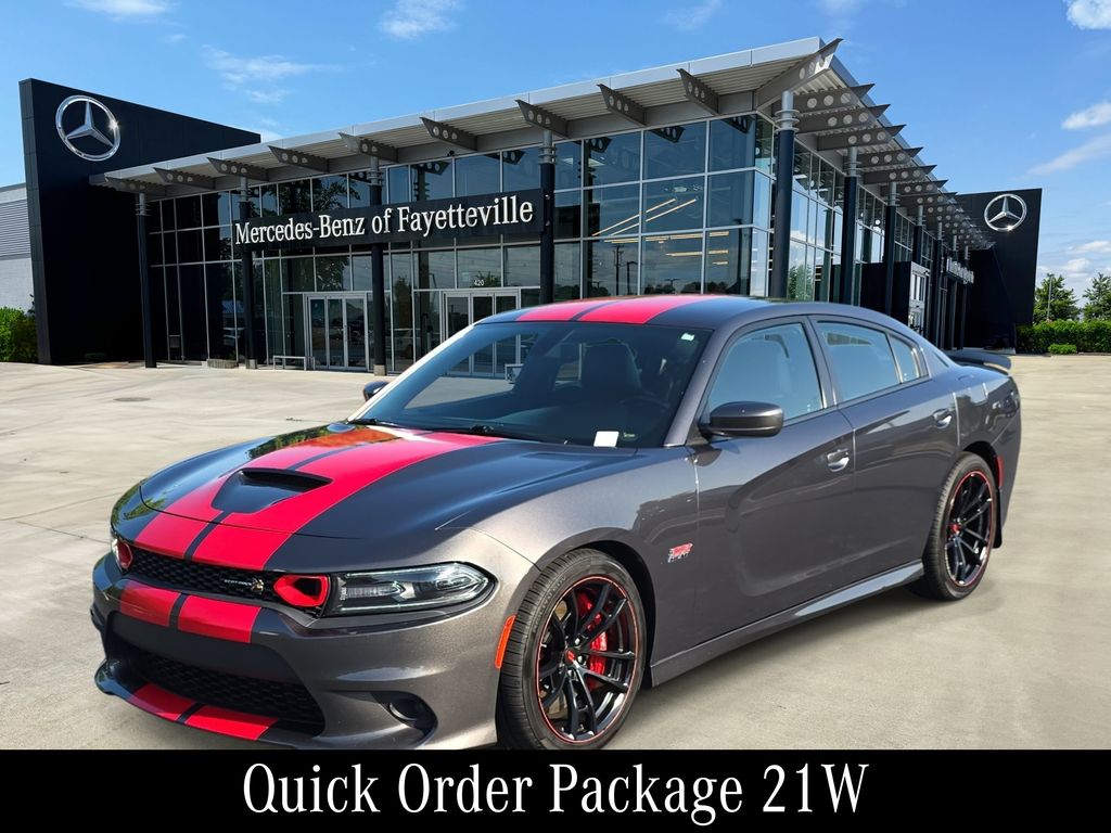 Gray (Granite Crystal Metallic Clearcoat) 2021 Dodge Charger Sedan Rear-Wheel Drive 8-Speed Automatic