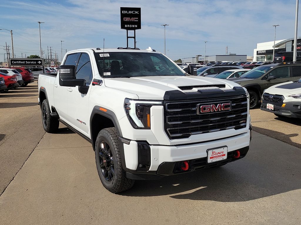 2026 GMC Sierra 2500HD AT4 White at Brown Buick GMC
