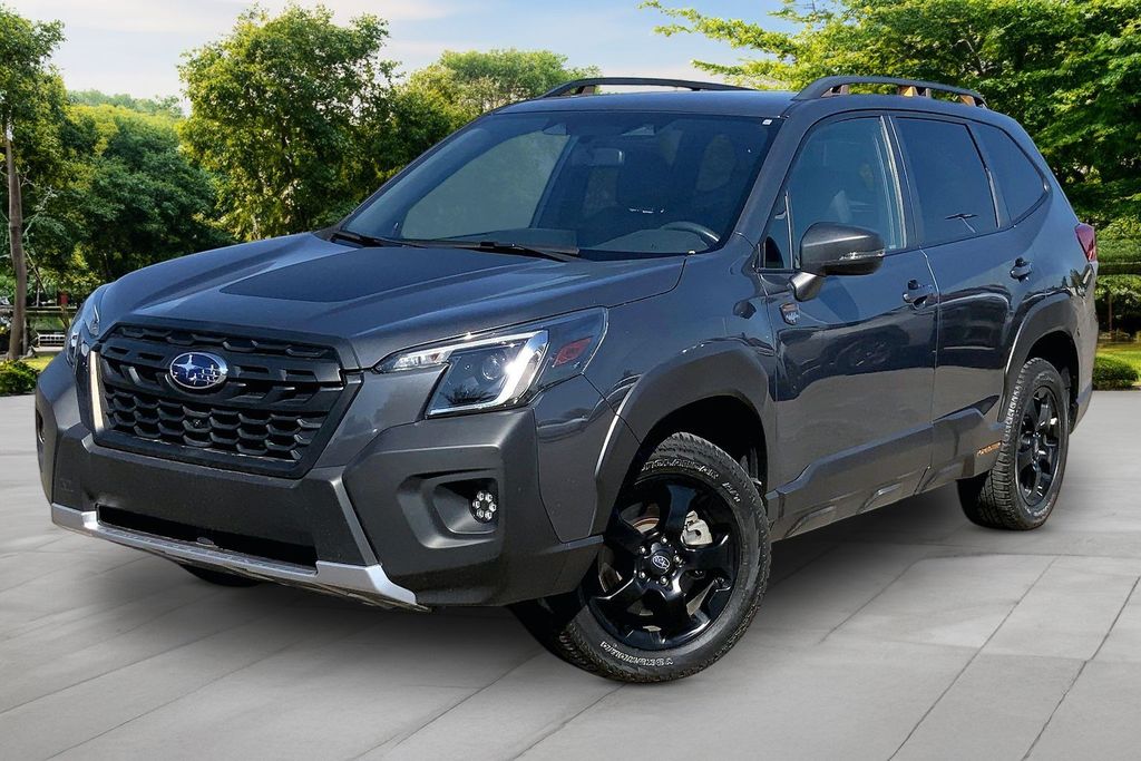 Magnetite Gray Metallic 2023 Subaru Forester SUV / Crossover All-Wheel Drive Continuously Variable Transmission