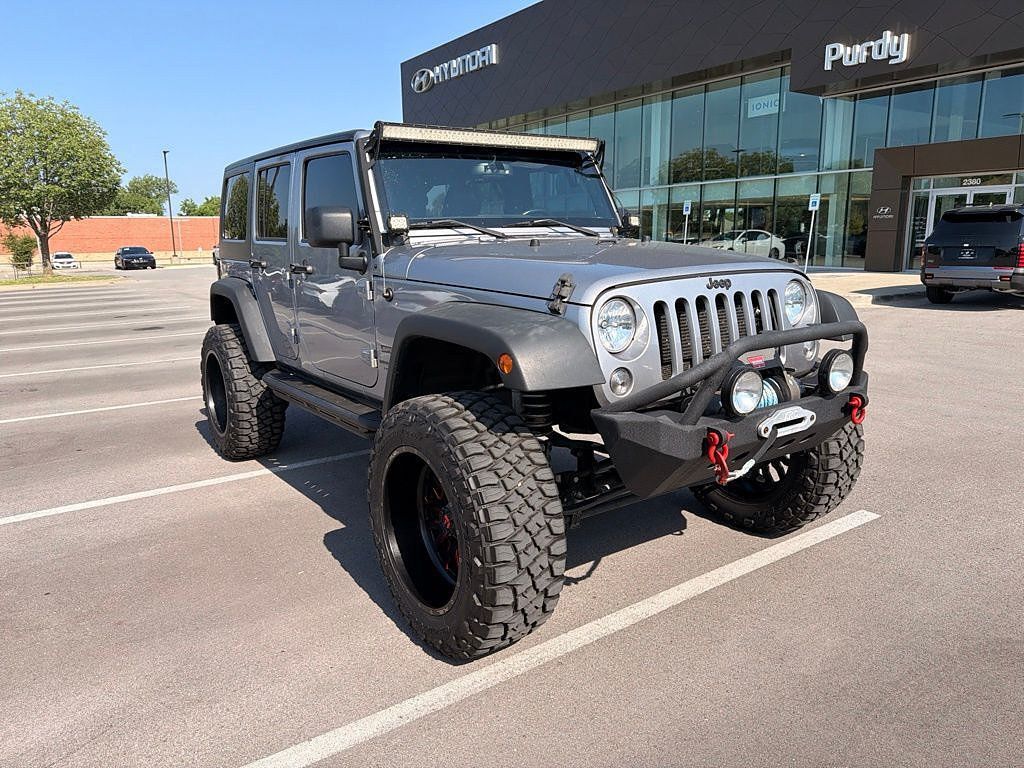 Billet Silver Metallic 2018 Jeep Wrangler SUV / Crossover Four-Wheel Drive 5-Speed Automatic