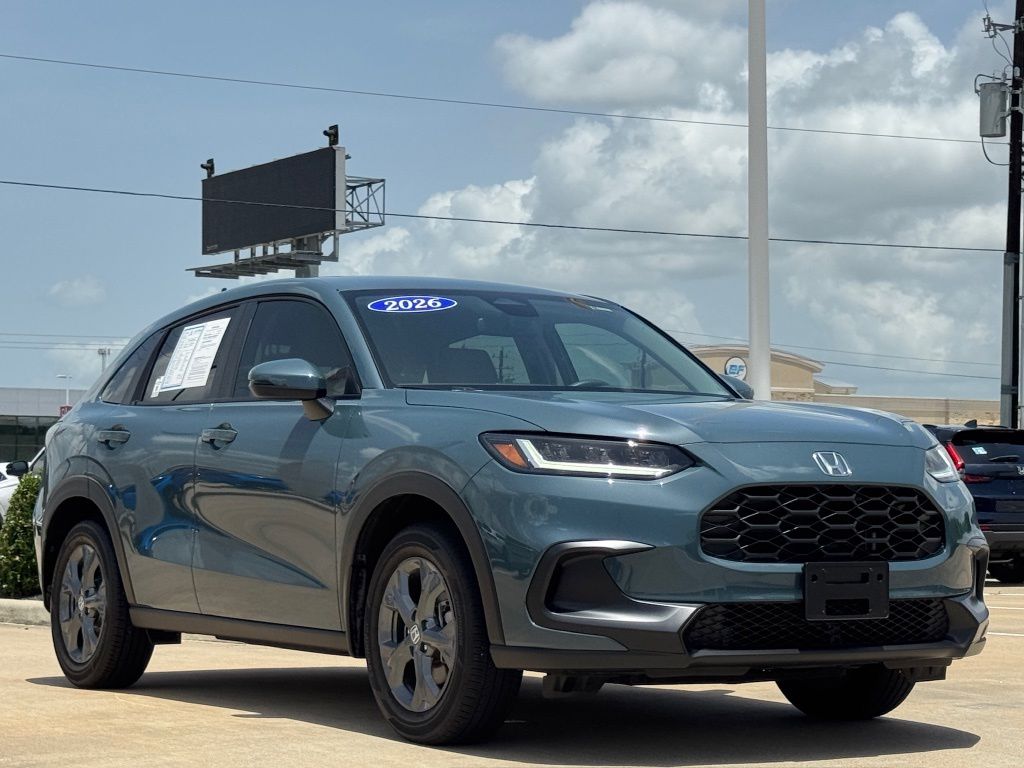 2026 Honda HR-V LX Green at DeMontrond Automotive Group