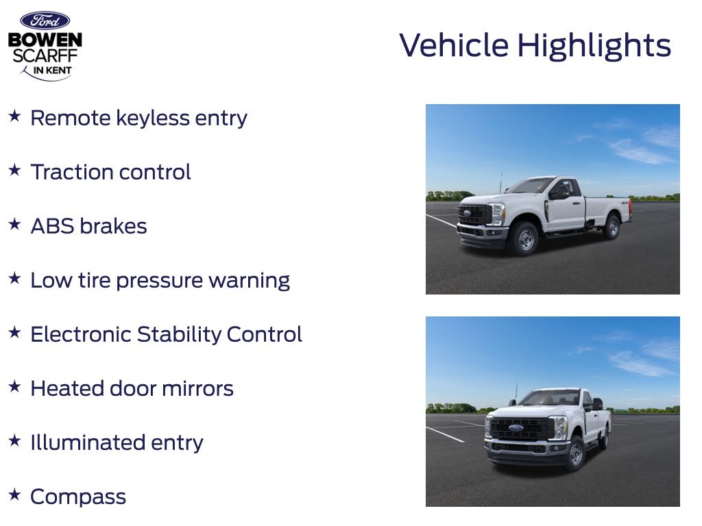 New 2026 Ford Super Duty F-250 Regular Cab 8' Box XL