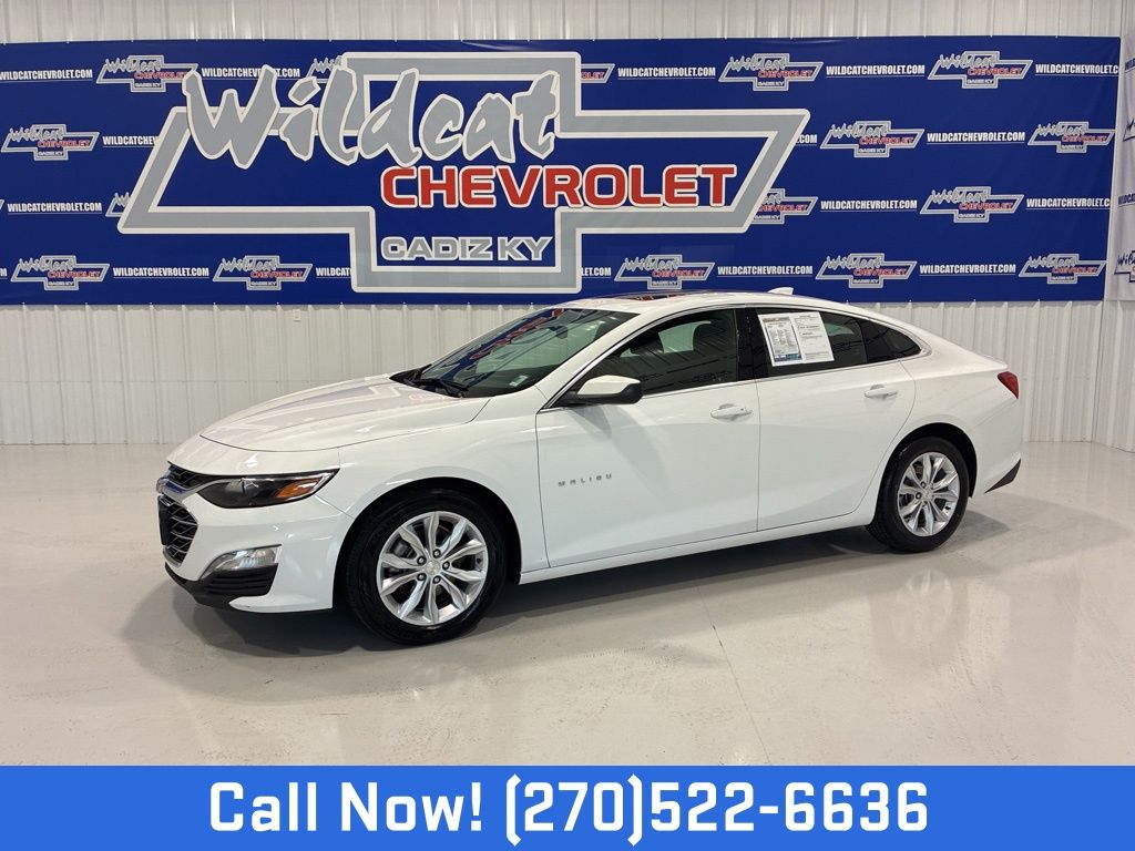 Summit White 2024 Chevrolet Malibu Sedan Front-Wheel Drive Continuously Variable Transmission