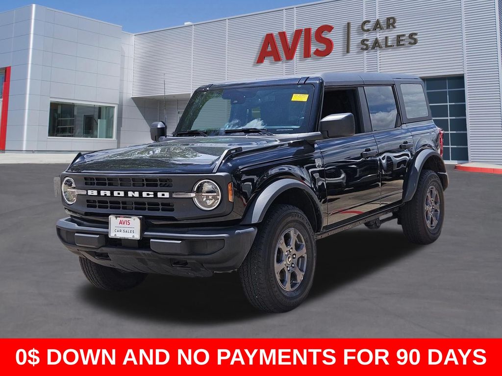 Shadow Black 2025 Ford Bronco Big Bend 4-Door 4WD SUV / Crossover Four-Wheel Drive Automatic