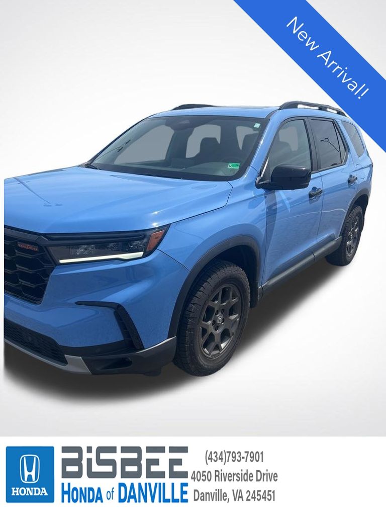 Light Blue 2025 Honda Pilot TrailSport AWD SUV / Crossover All-Wheel Drive Automatic