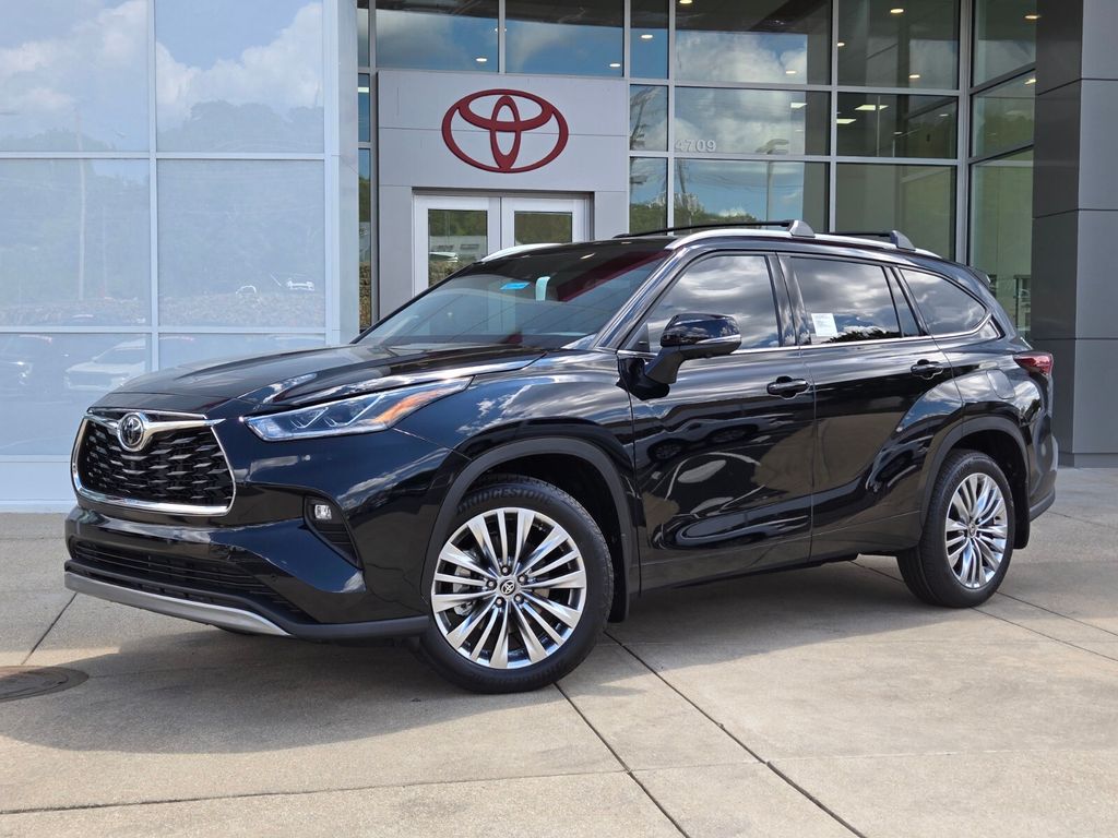 Midnight Black Metallic 2026 Toyota Highlander SUV / Crossover All-Wheel Drive 8-Speed Automatic