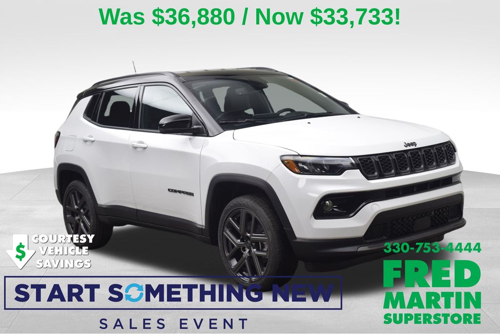 new 2026 Jeep Compass car, priced at $33,733