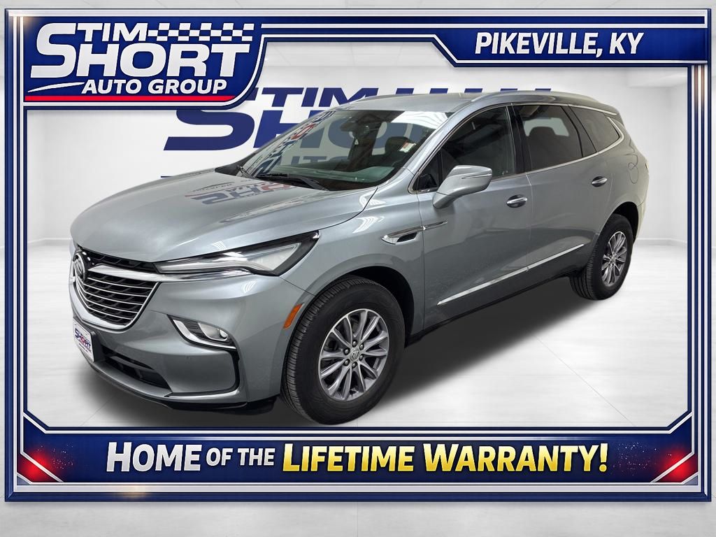 Moonstone Gray Metallic 2023 Buick Enclave Essence AWD SUV / Crossover Four-Wheel Drive 9-Speed Automatic
