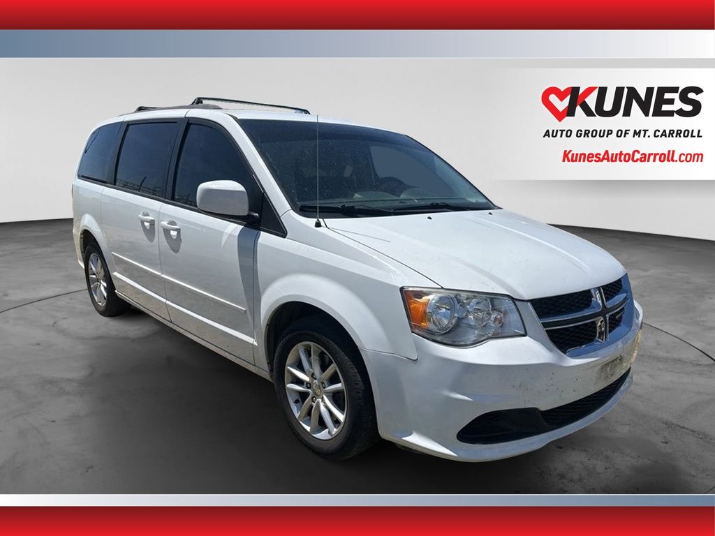 Bright White Clearcoat 2016 Dodge Grand Caravan SXT FWD Minivan Front-Wheel Drive 6-Speed Automatic