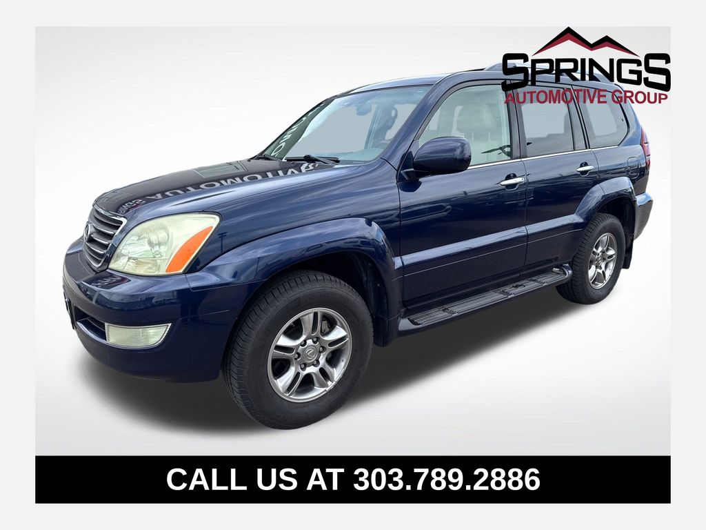 Blue 2008 Lexus GX 470 4WD SUV / Crossover All-Wheel Drive 5-Speed Automatic Overdrive