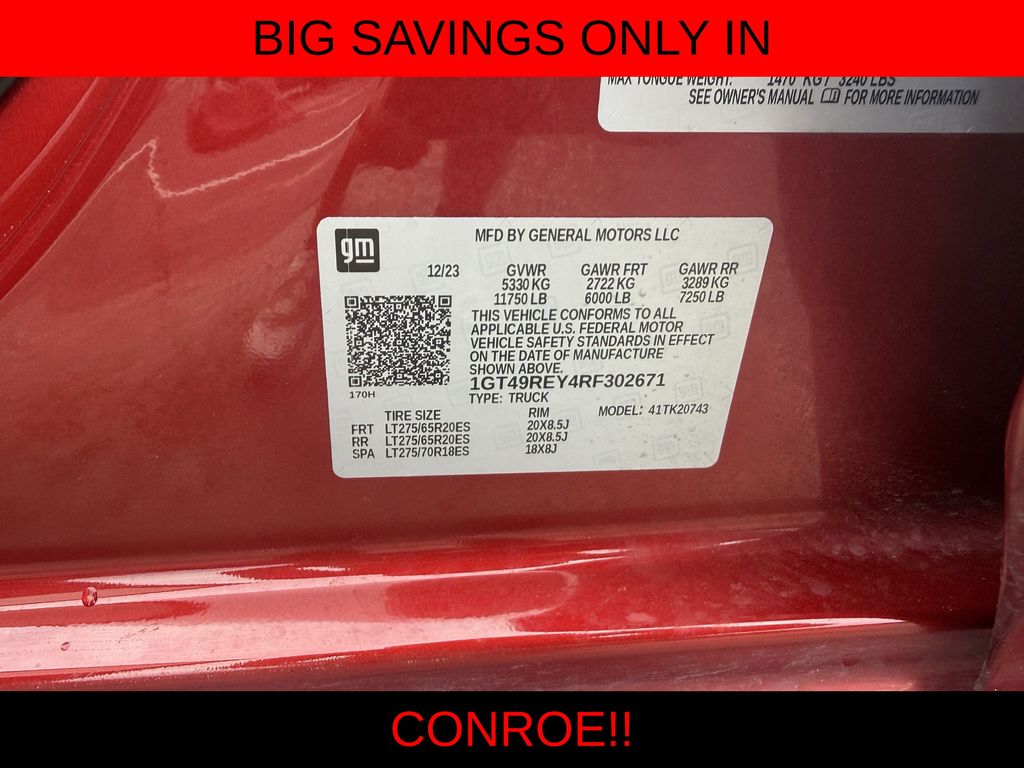 2024 GMC Sierra 2500HD Denali Red at Bayway Cadillac of The Woodlands
