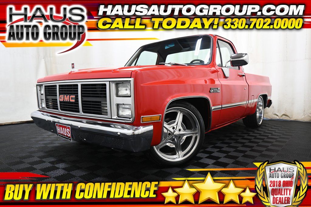 Red 1984 GMC C/K 1500 Series C1500 Pickup Truck Rear-Wheel Drive Automatic