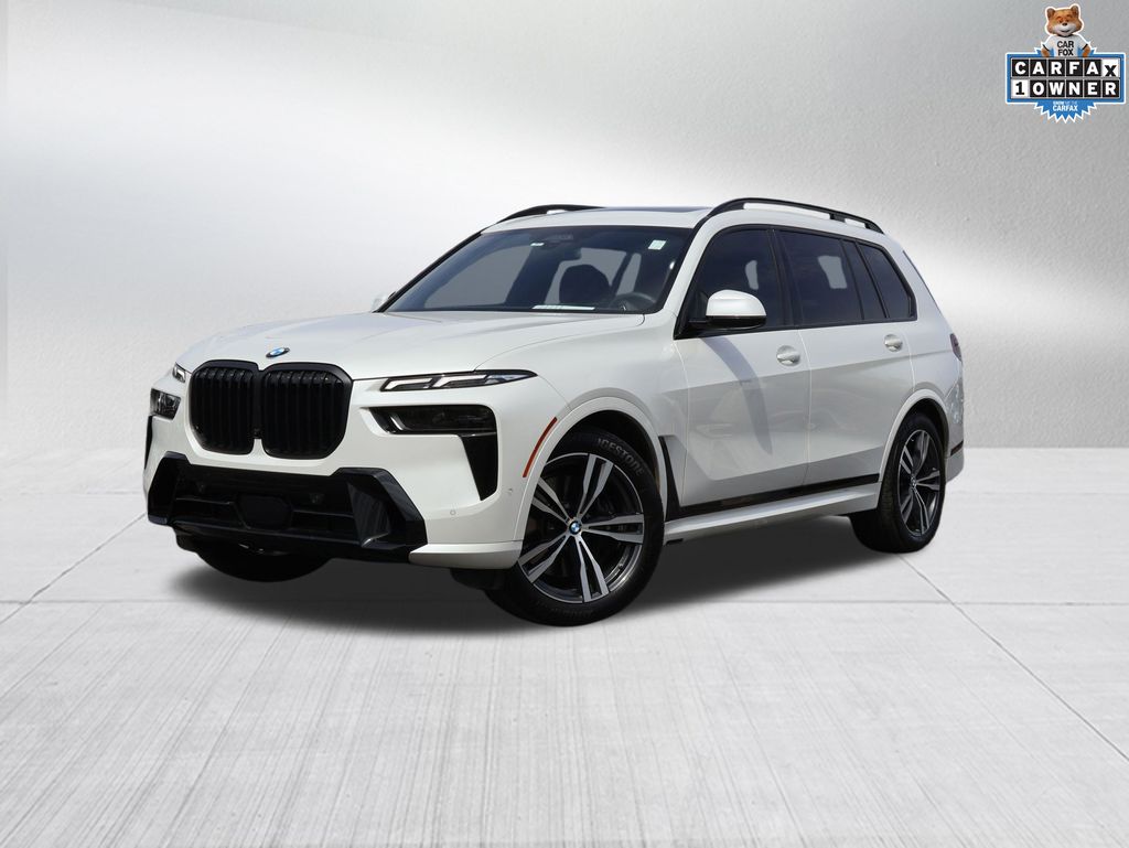 Mineral White Metallic 2024 BMW X7 xDrive40i AWD SUV / Crossover All-Wheel Drive 8-Speed Automatic
