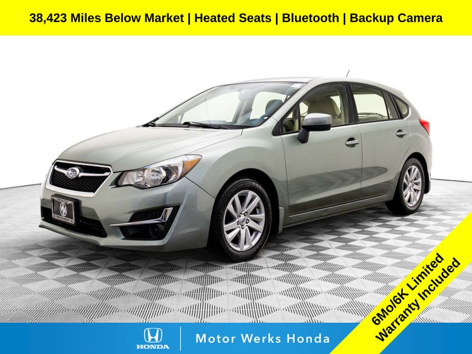 2016 Subaru Impreza 2.0i Premium Hatchback