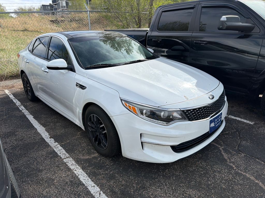 Snow White Pearl 2016 Kia Optima EX Sedan Front-Wheel Drive 6-Speed Automatic